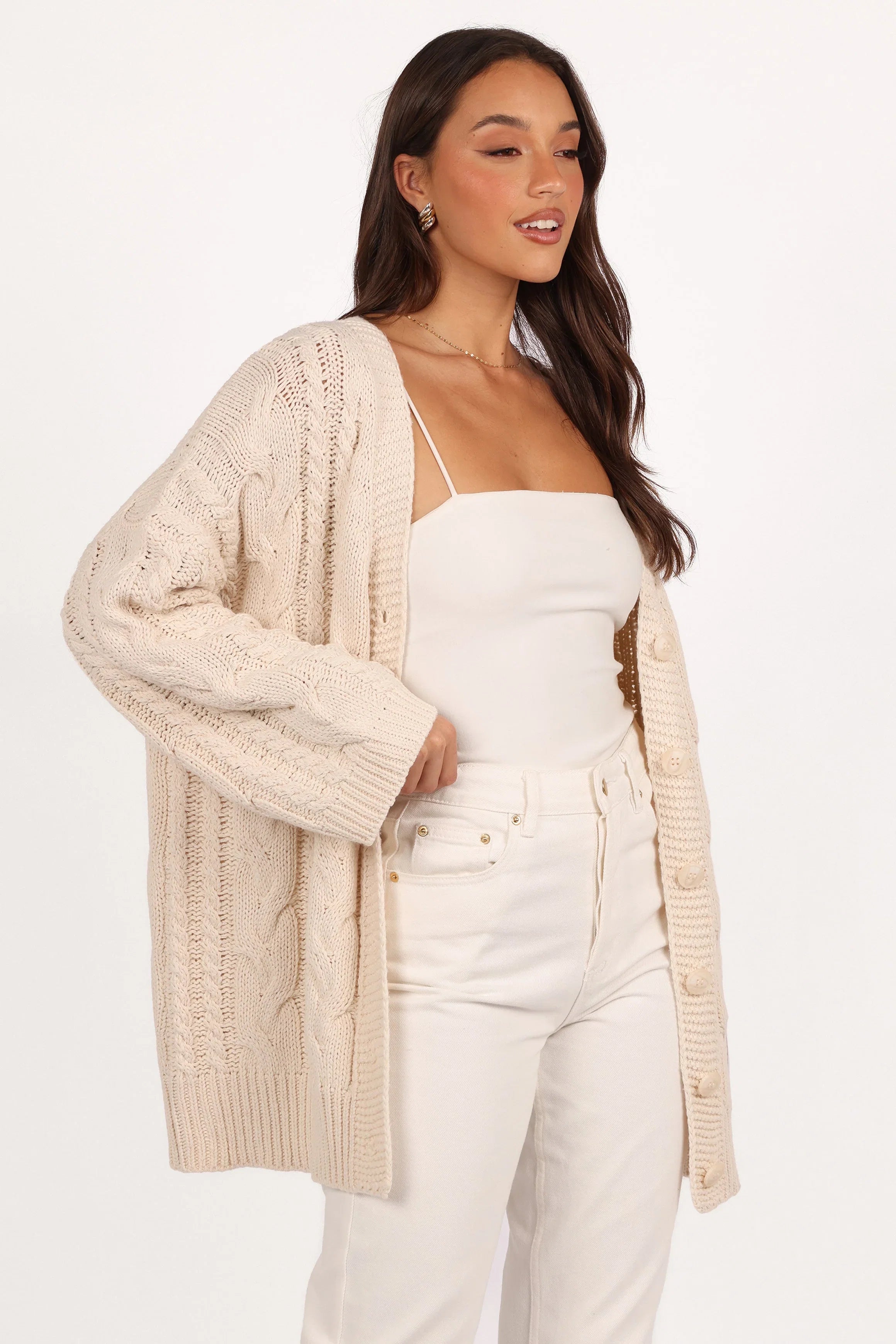 Monique Cardigan Cream