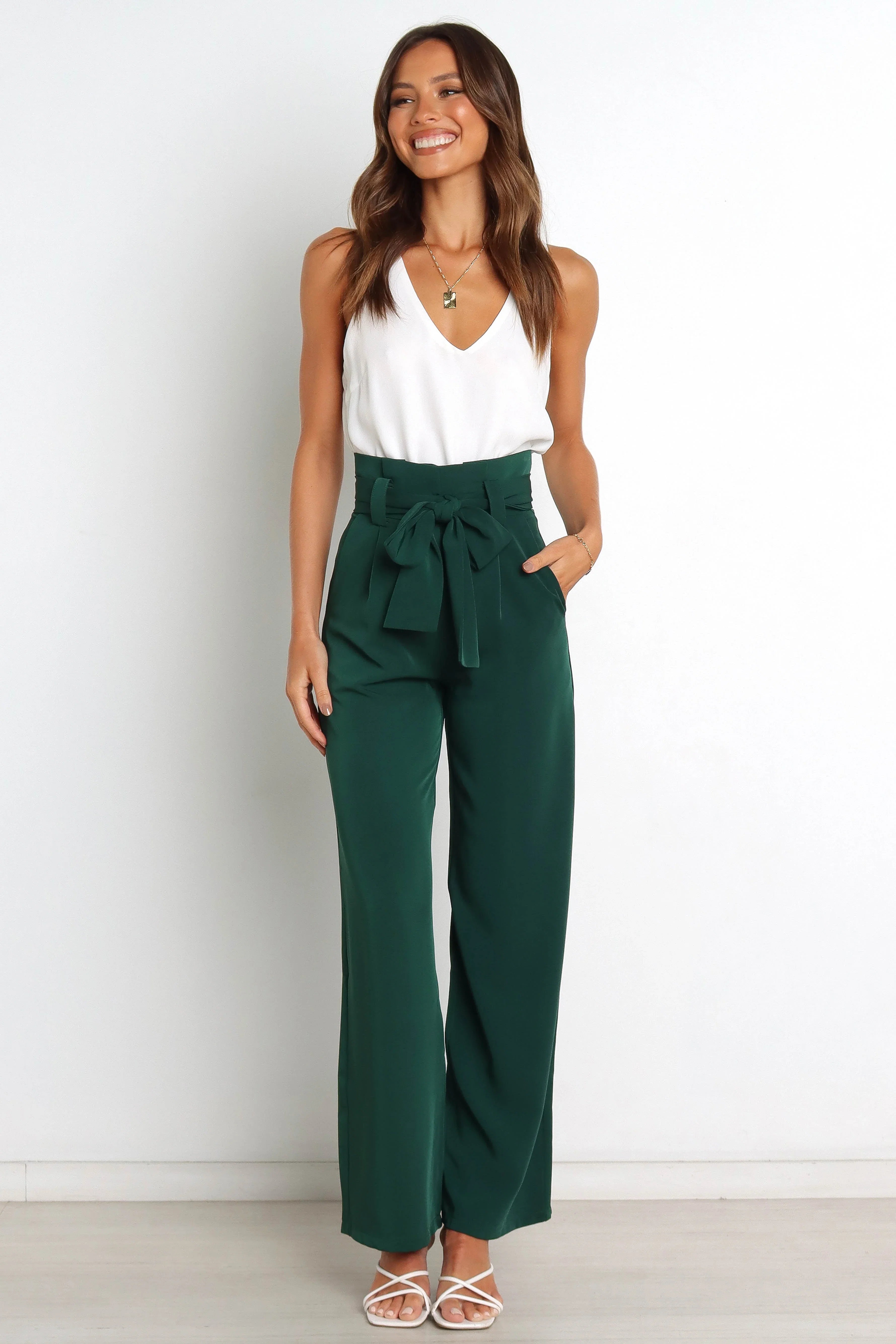 Kieran Pants Emerald Green