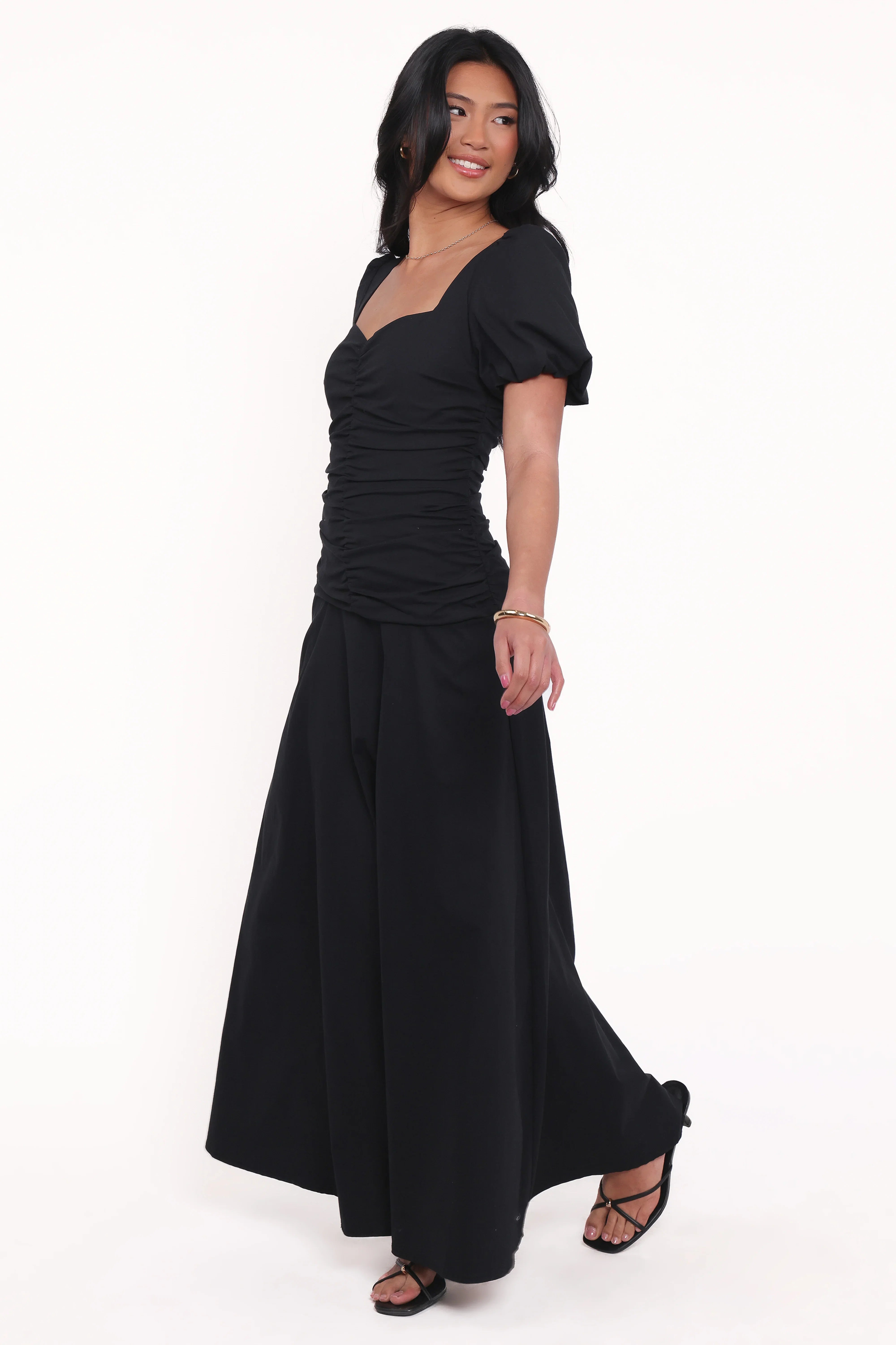 Denver Midi Dress Black