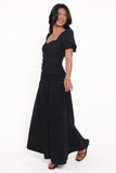 Denver Midi Dress Black