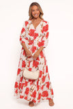 Kelda Dress Red Floral