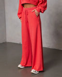 Off Hours Fleece Wide Leg Sweatpants