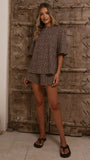 Marley Shorts Leopard Print