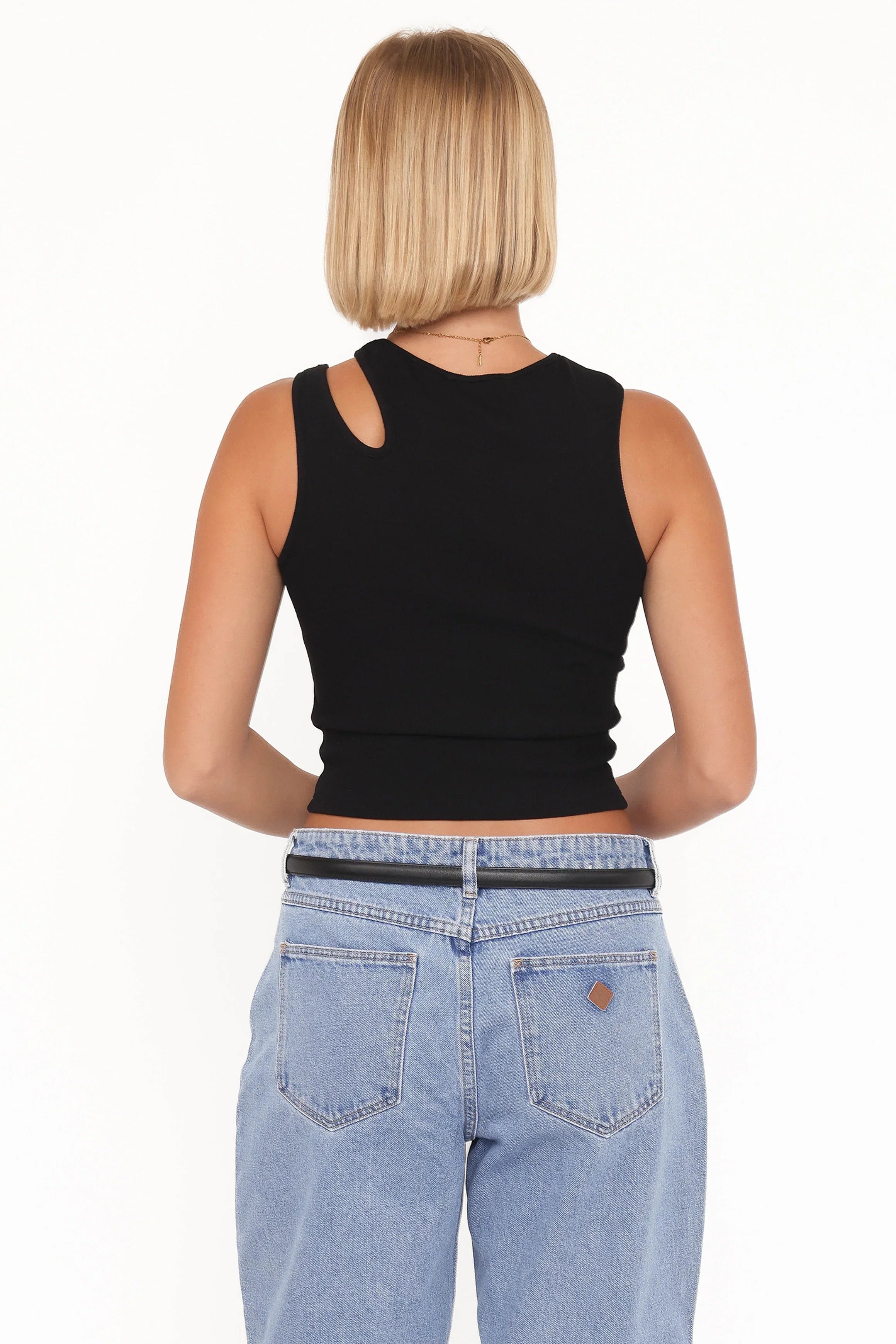 Elira Cut Out Tank Black