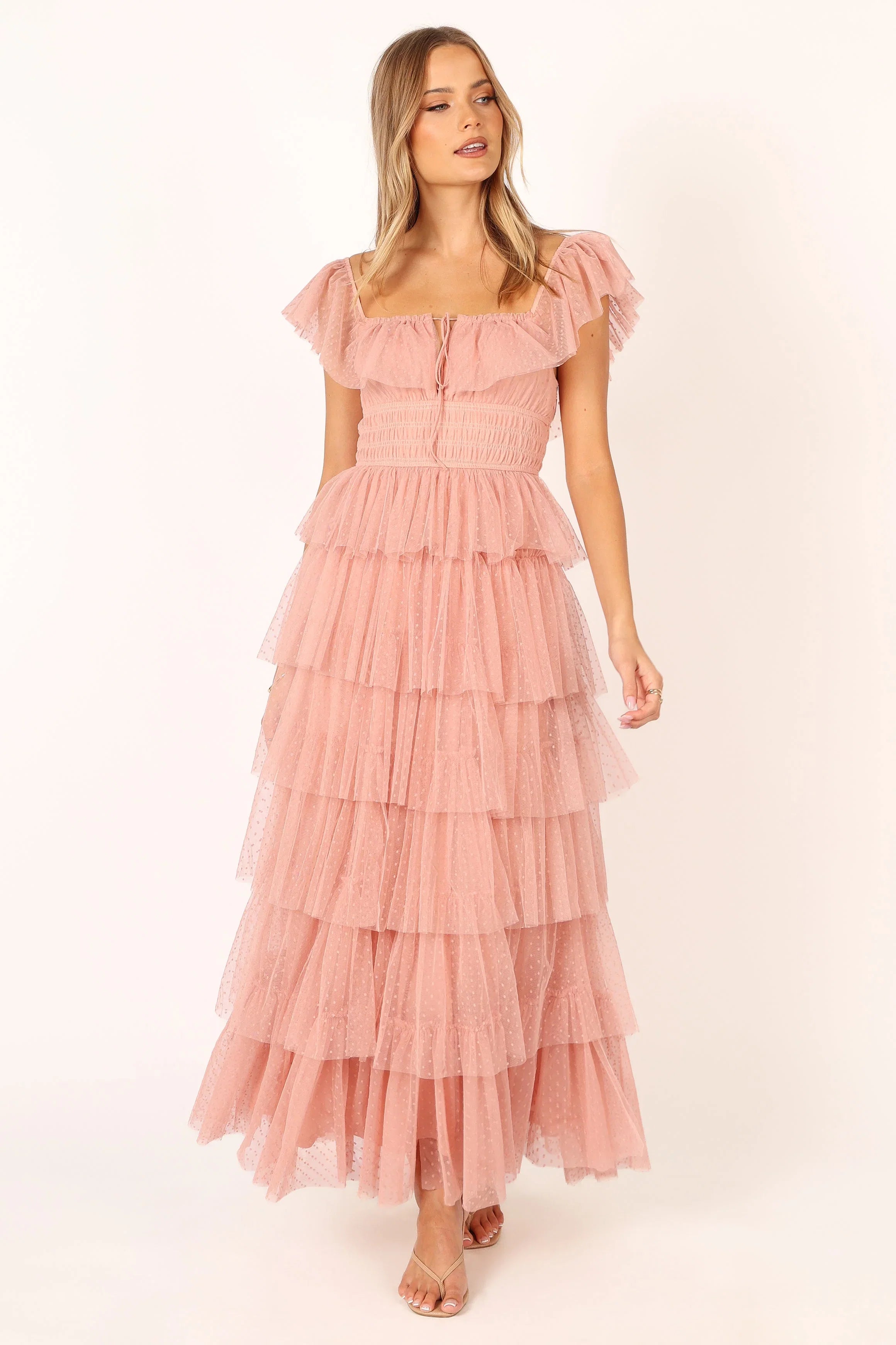 Belle Maxi Dress Blush