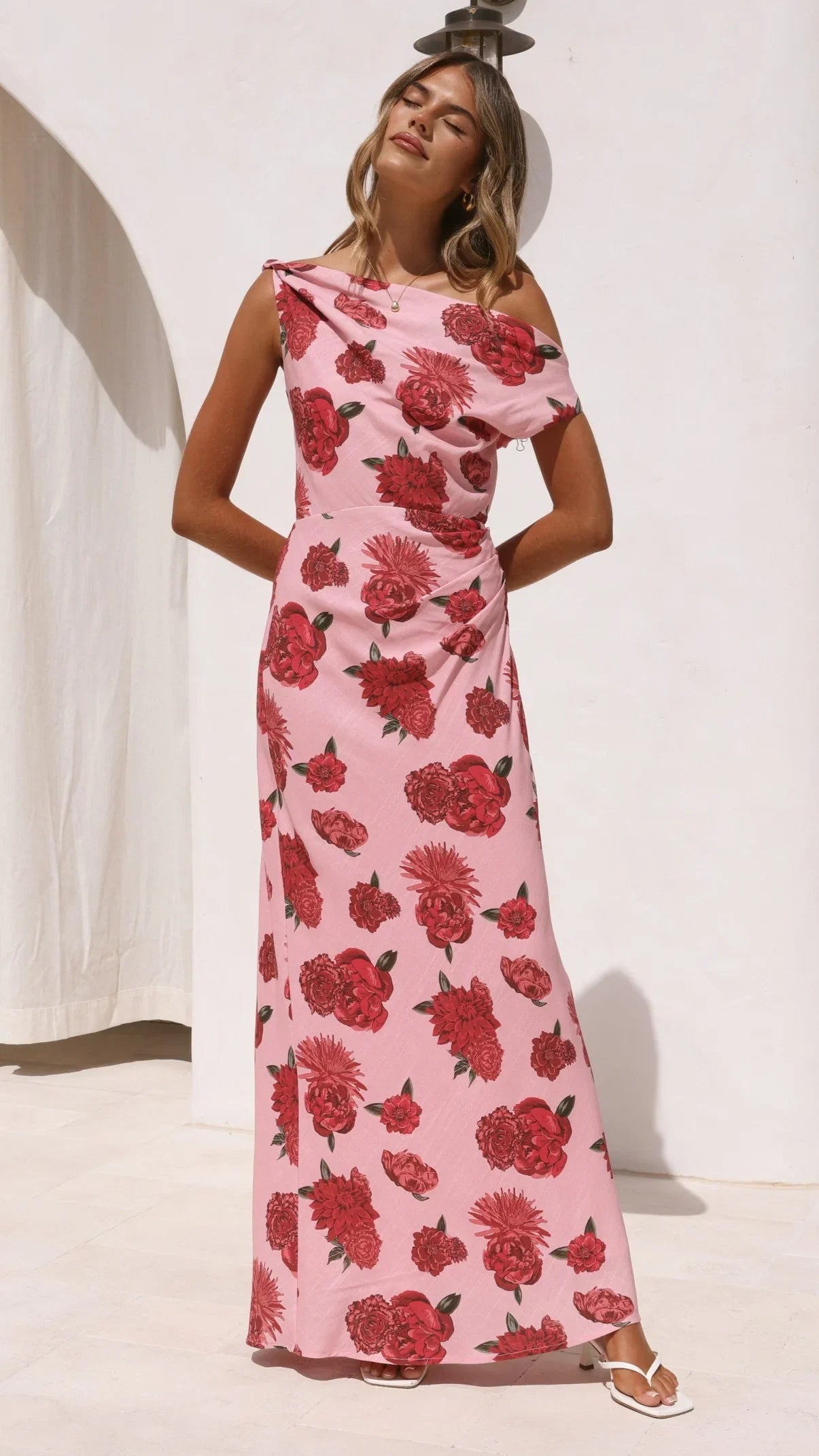Gigi Maxi Dress Dahlia Rouge