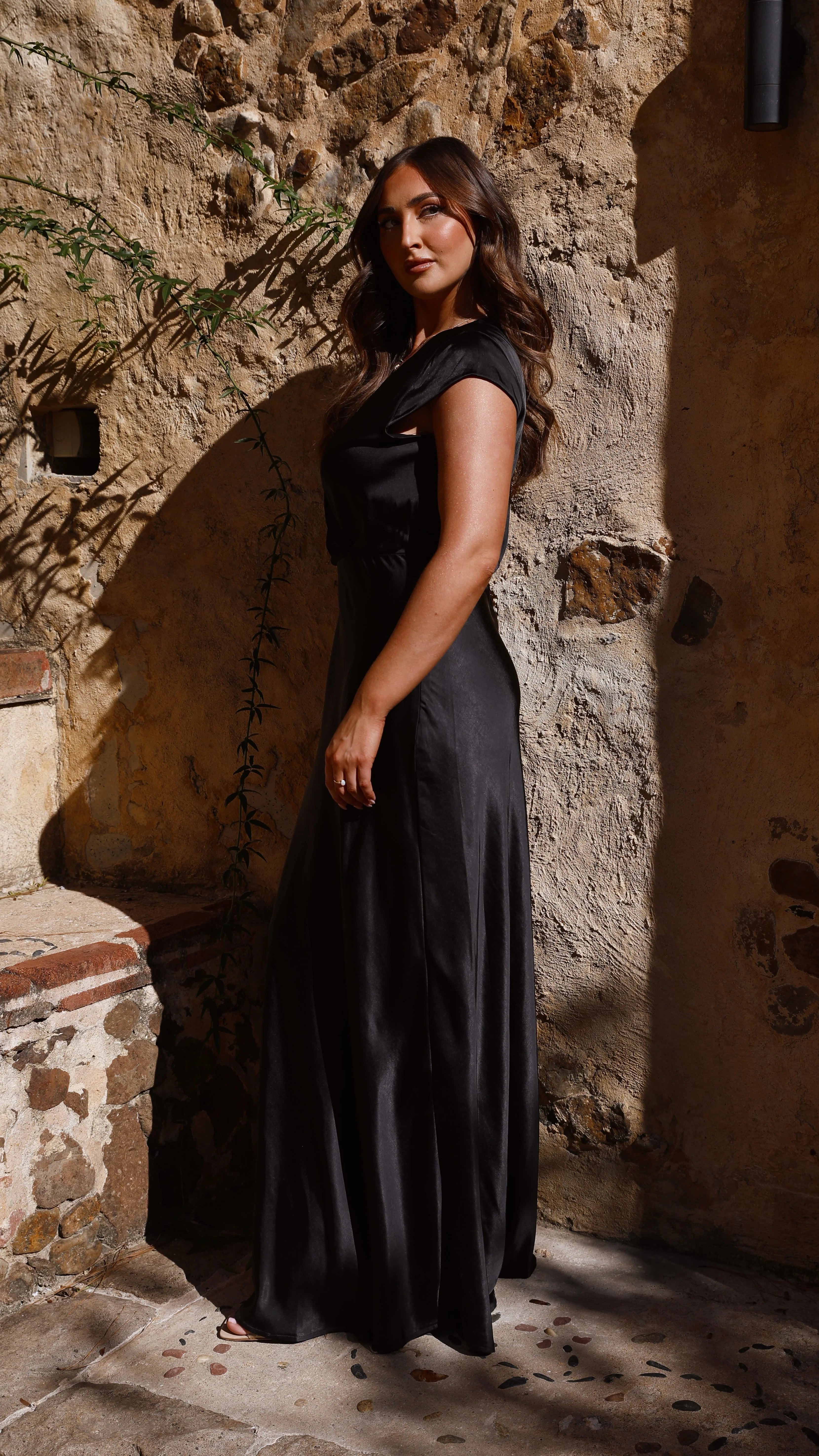 Selma Maxi Dress Black