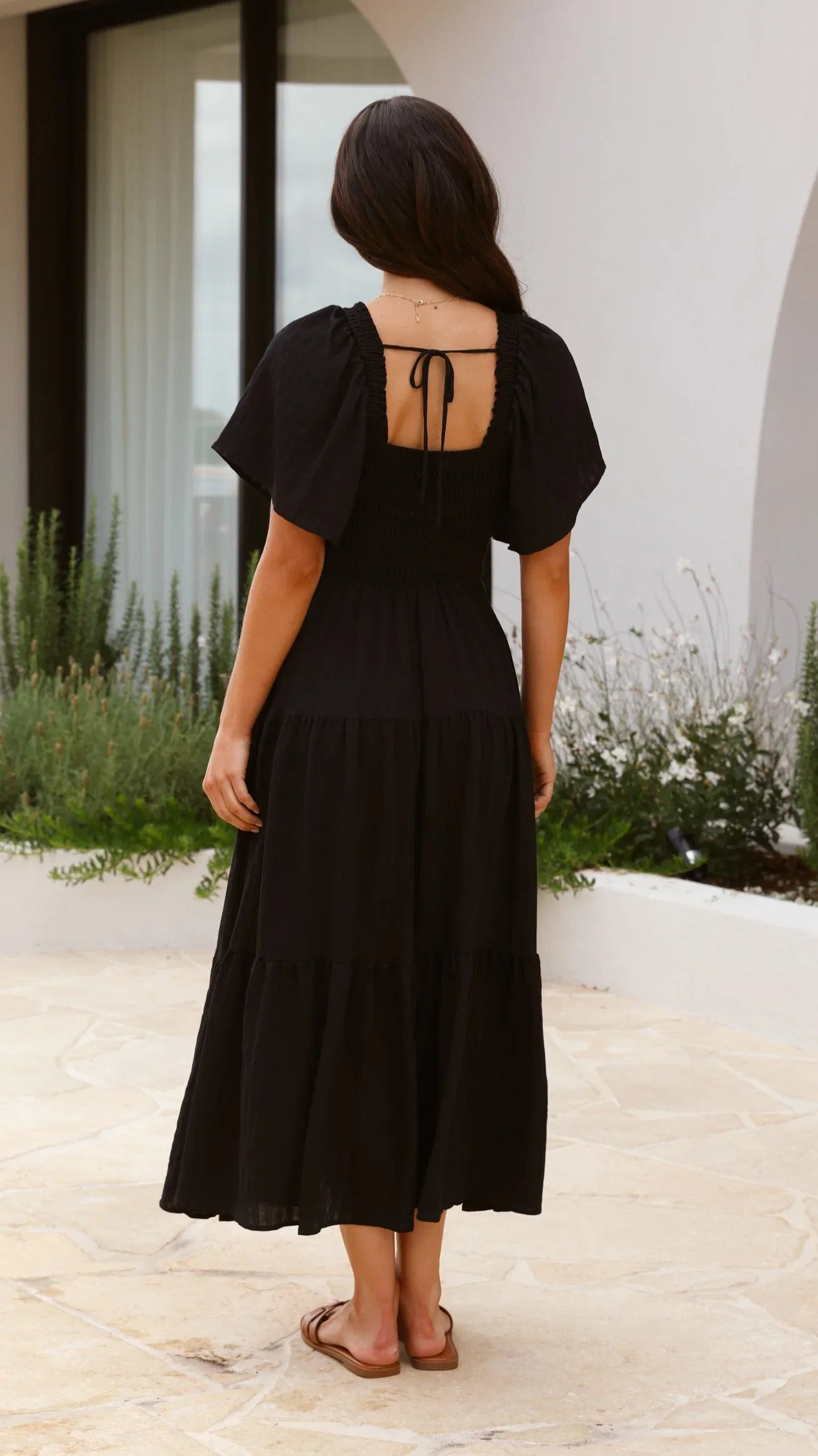 Lainey Midi Dress Black