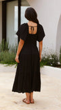 Lainey Midi Dress Black