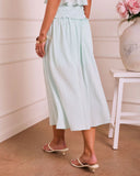 Floaty Grace Front Tie Maxi Skirt