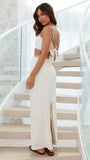 Sidney Top and Skirt Set Beige