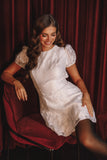Kimmy Backless Mini Dress White