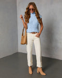 Estellie Cable Knit Sleeveless Turtleneck Sweater