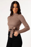 Paige Top Brown