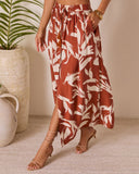 Roslina Tassel Tie Maxi Skirt