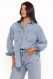 Anicia Denim Shirt Light