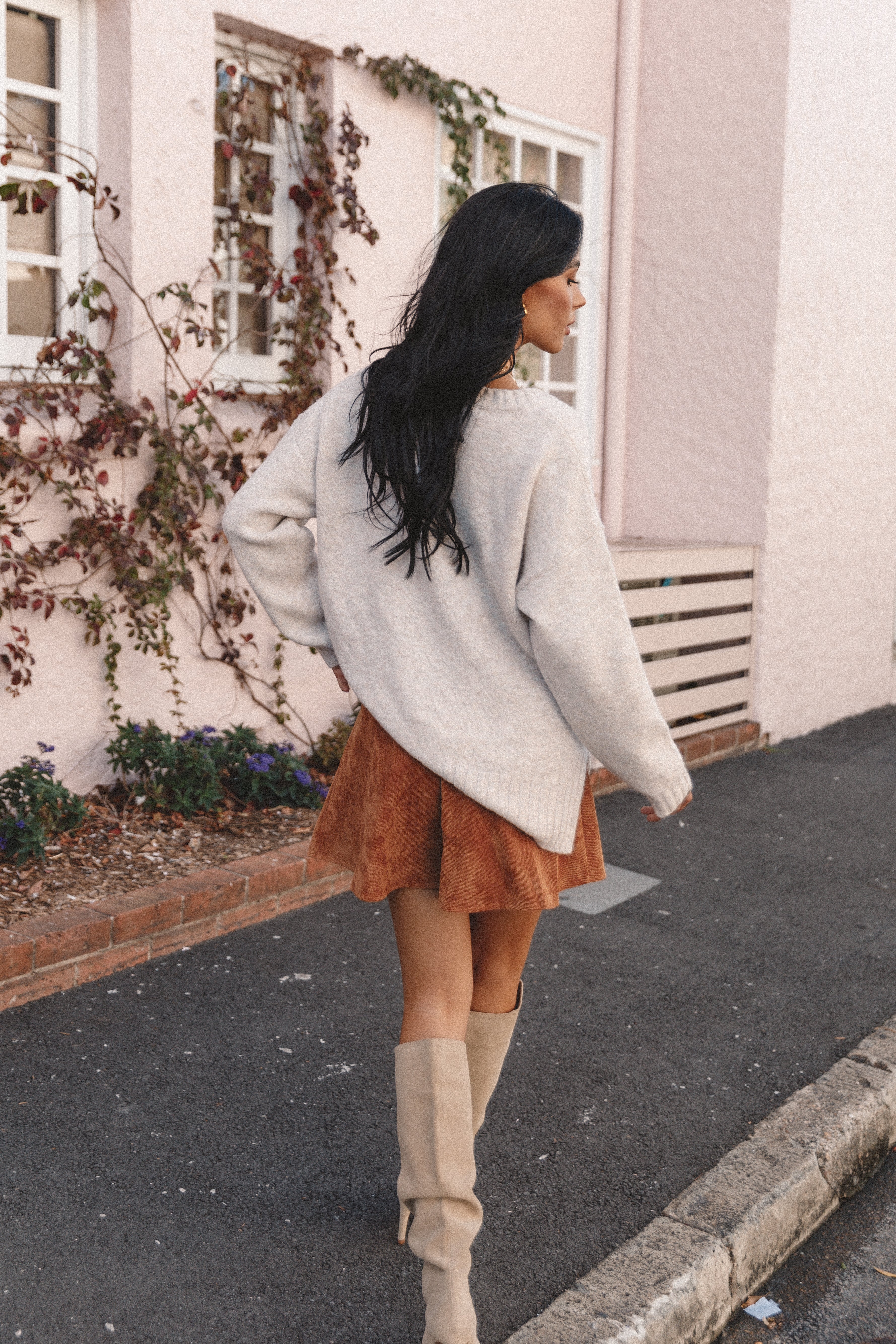 Tammy Cord Skirt Gucci
