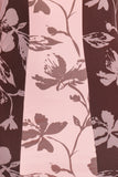 Bellatrix Spliced Maxi Dress Pink Brown Floral