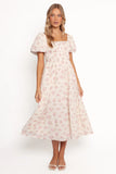 Eowyn Maxi Dress Ivory Pink
