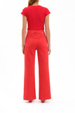 Far Out Wide Leg Jean Cherry
