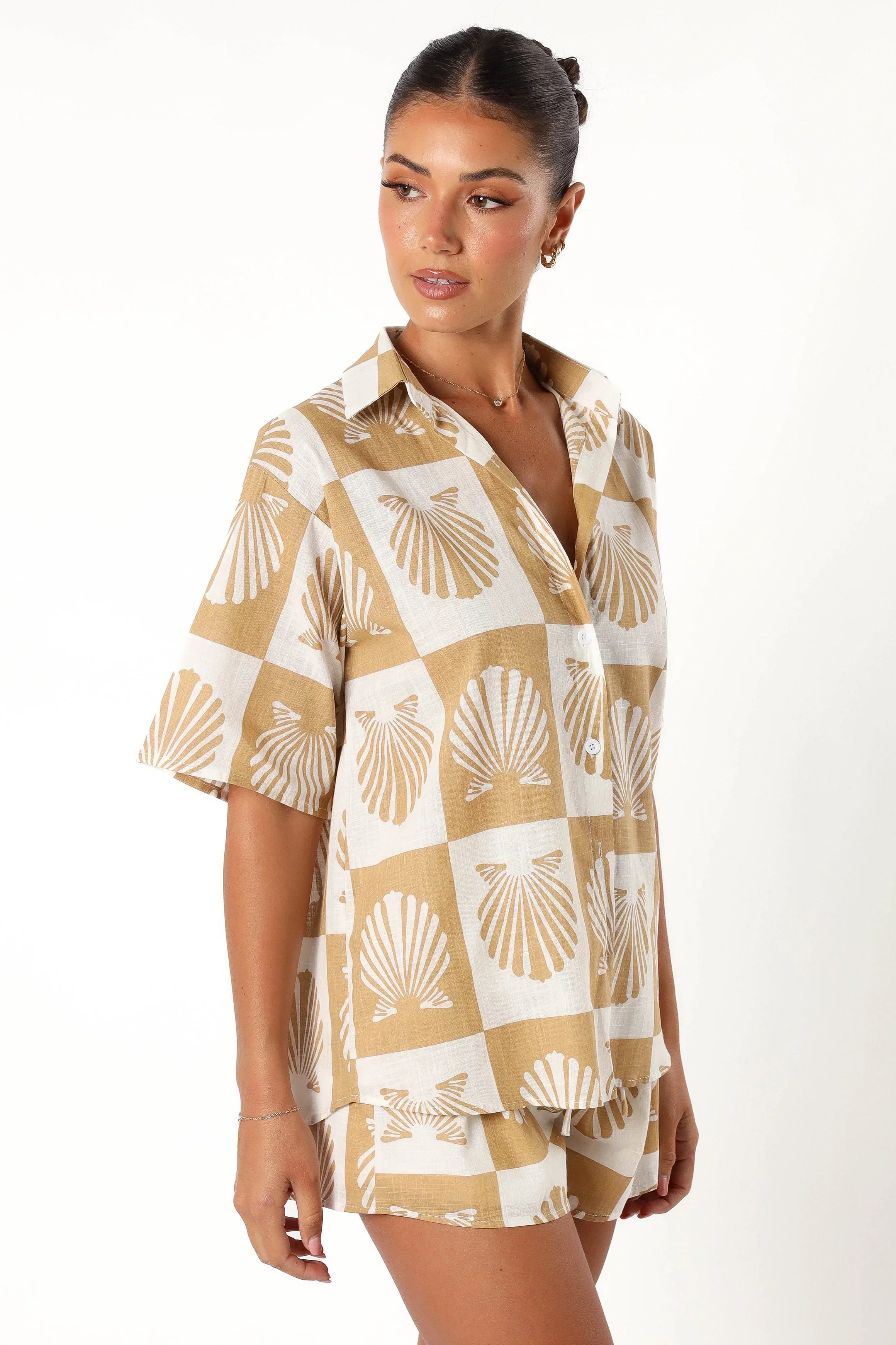 Harvey Short Set Tan