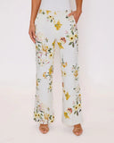 Honey Morning Floral Print Pants