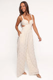 Avella Cutout Jumpsuit White