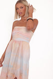 Marcia Midi Dress Sunset Print