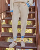 Apres Ski Edge Cable Knit Joggers