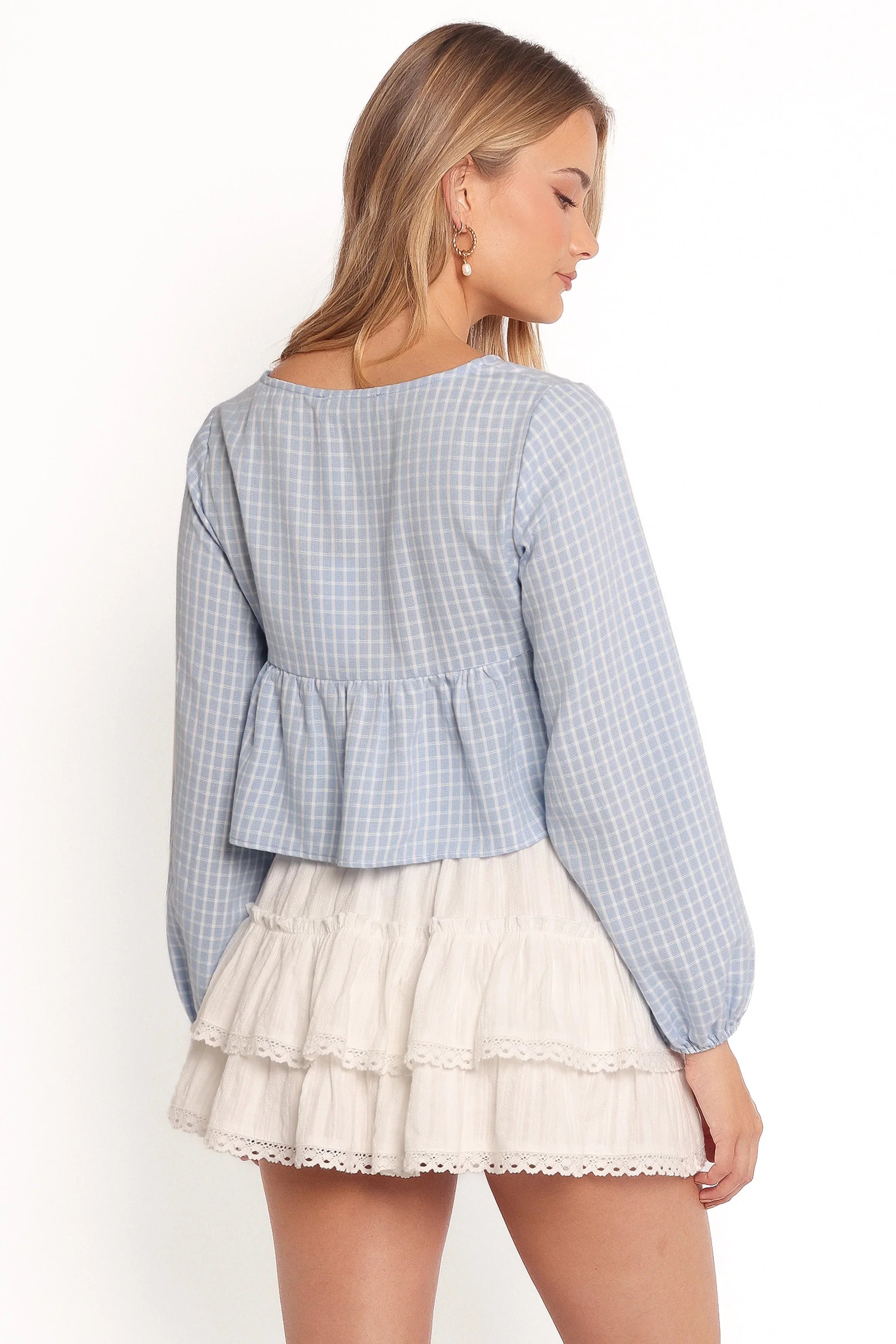 Sundara Long Sleeve Top Blue