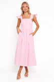 Tiarne Midi Dress Pink