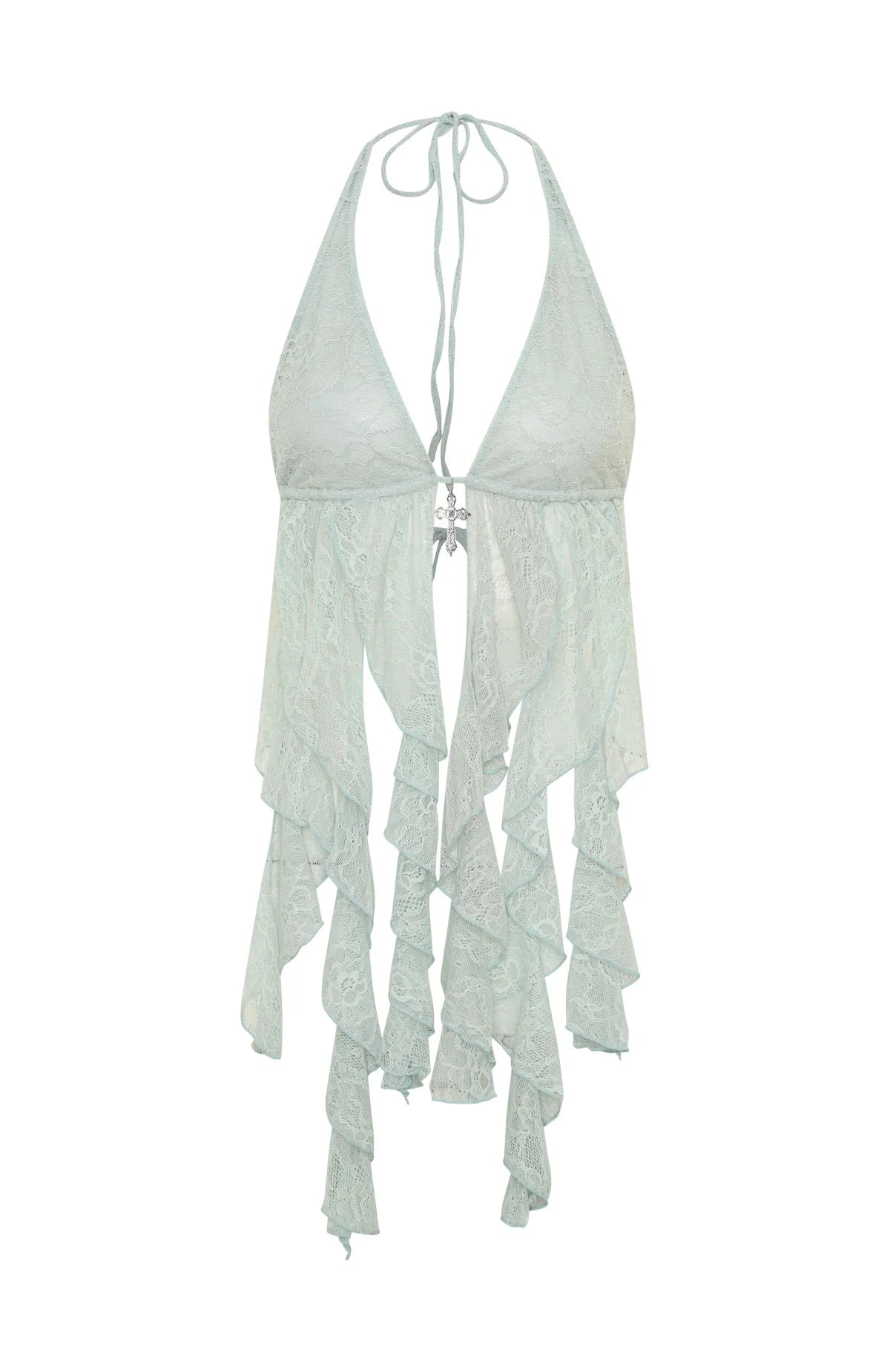 Bright Lights Halter Top Mist
