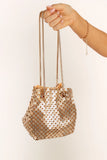 Valentina Embellished Bag Gold