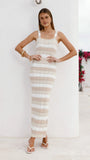 Mikayla Maxi Dress Beige