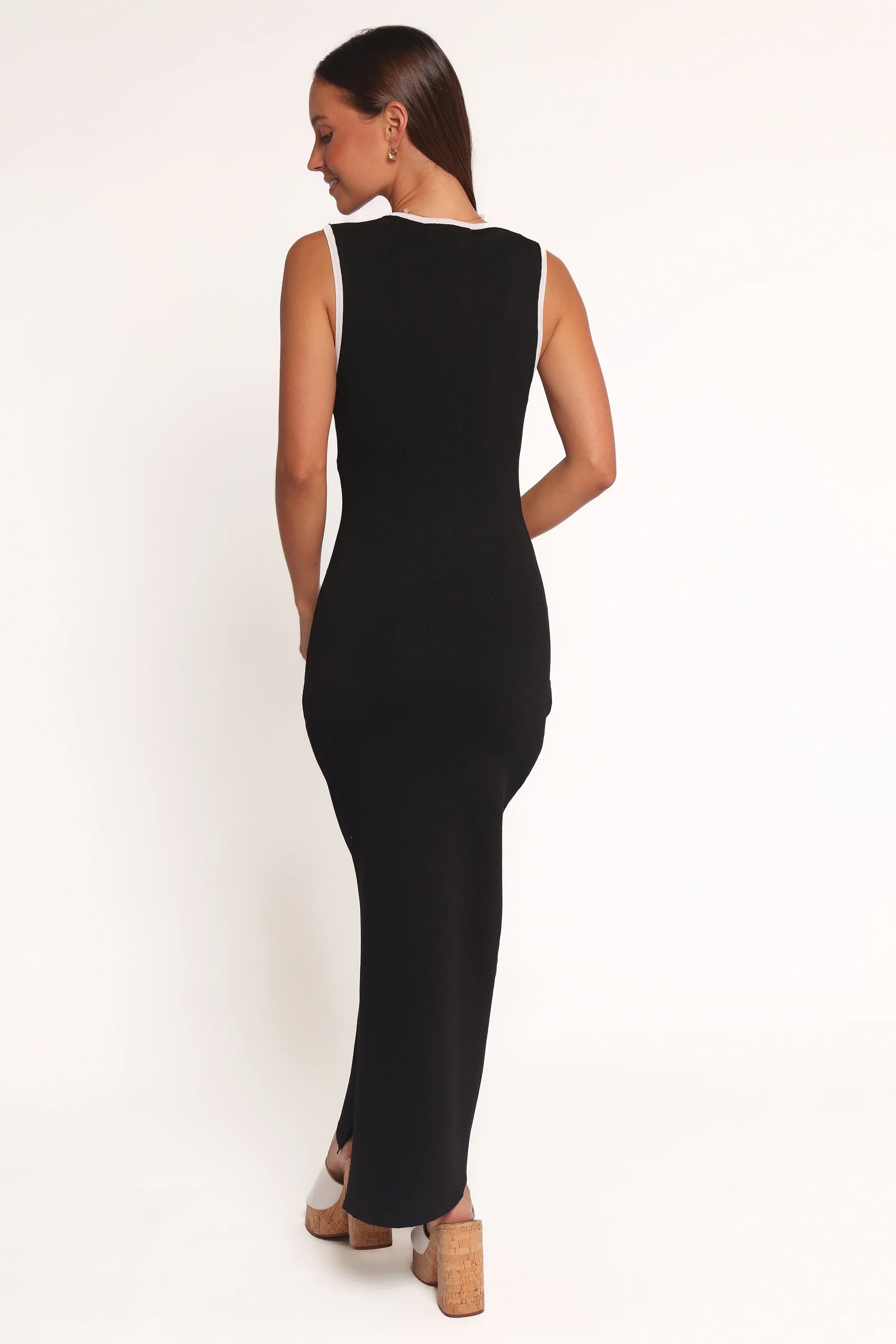 Umi Midi Dress Black