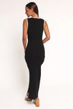 Umi Midi Dress Black