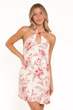 Elira Mini Dress Red Floral