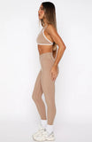 Go Getter High Waisted Leggings Caramel