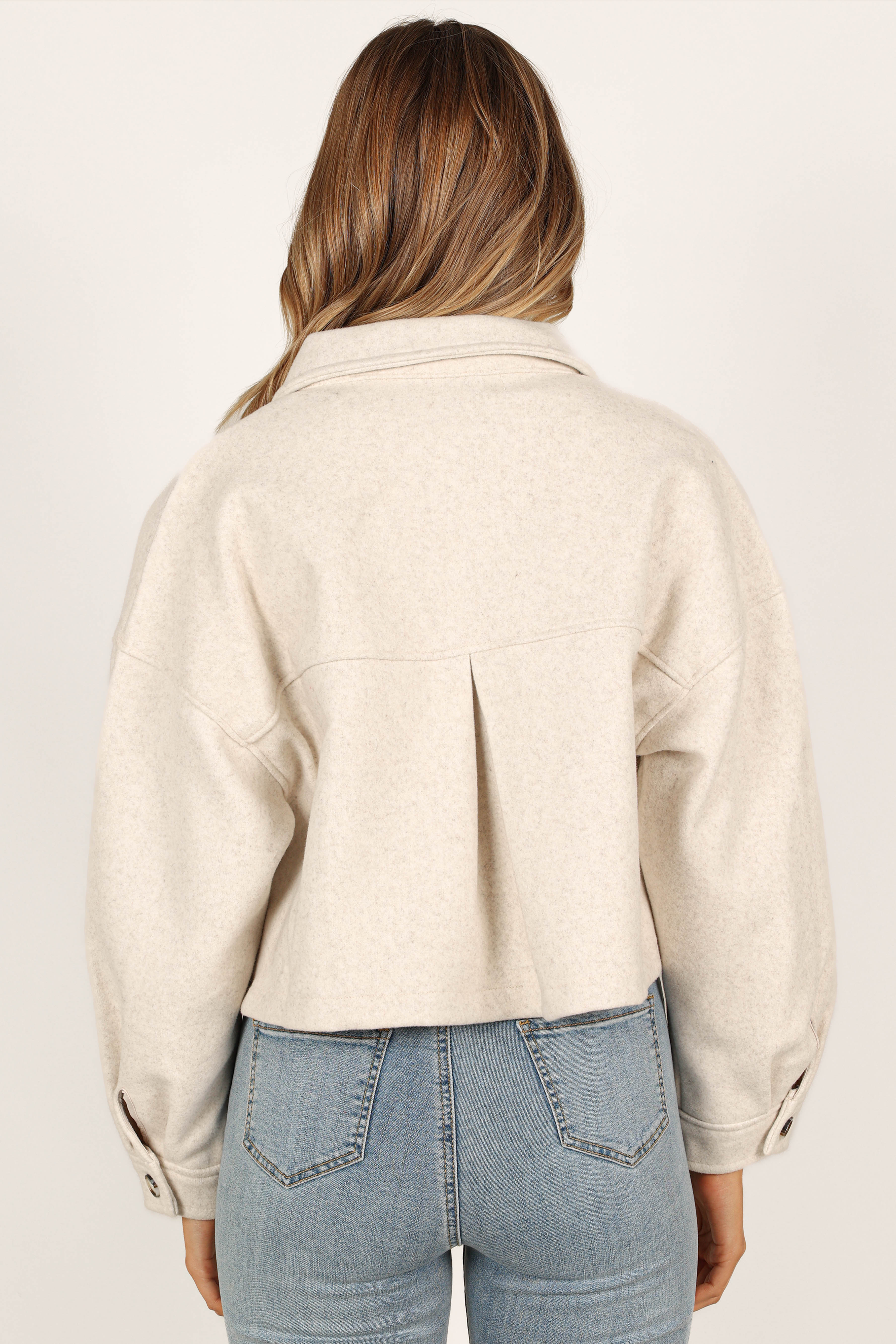 Liliana Double Pocket Jacket Cream
