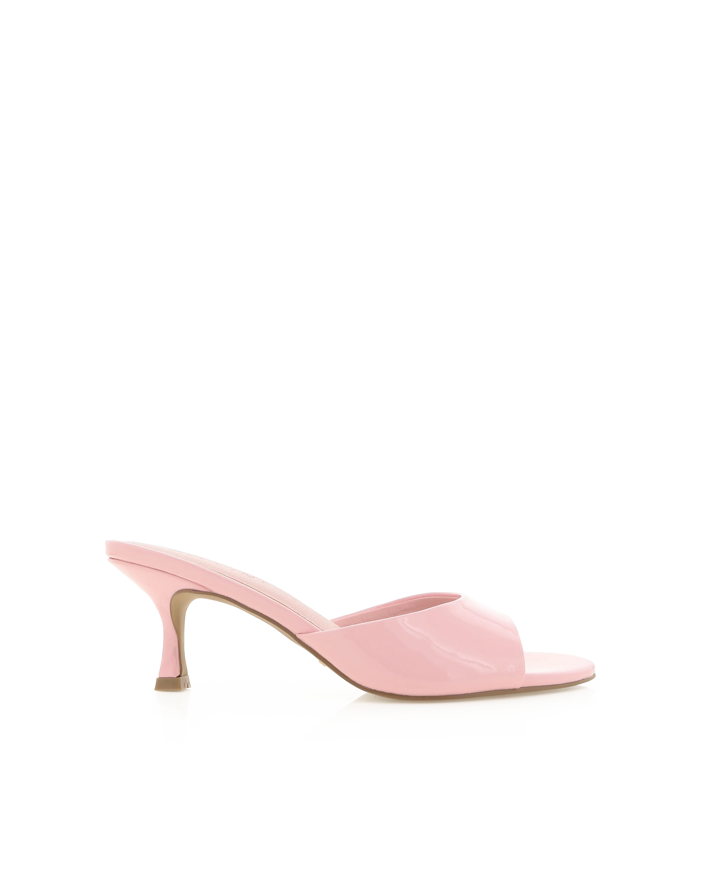 Addy Heels Ice Pink Patent