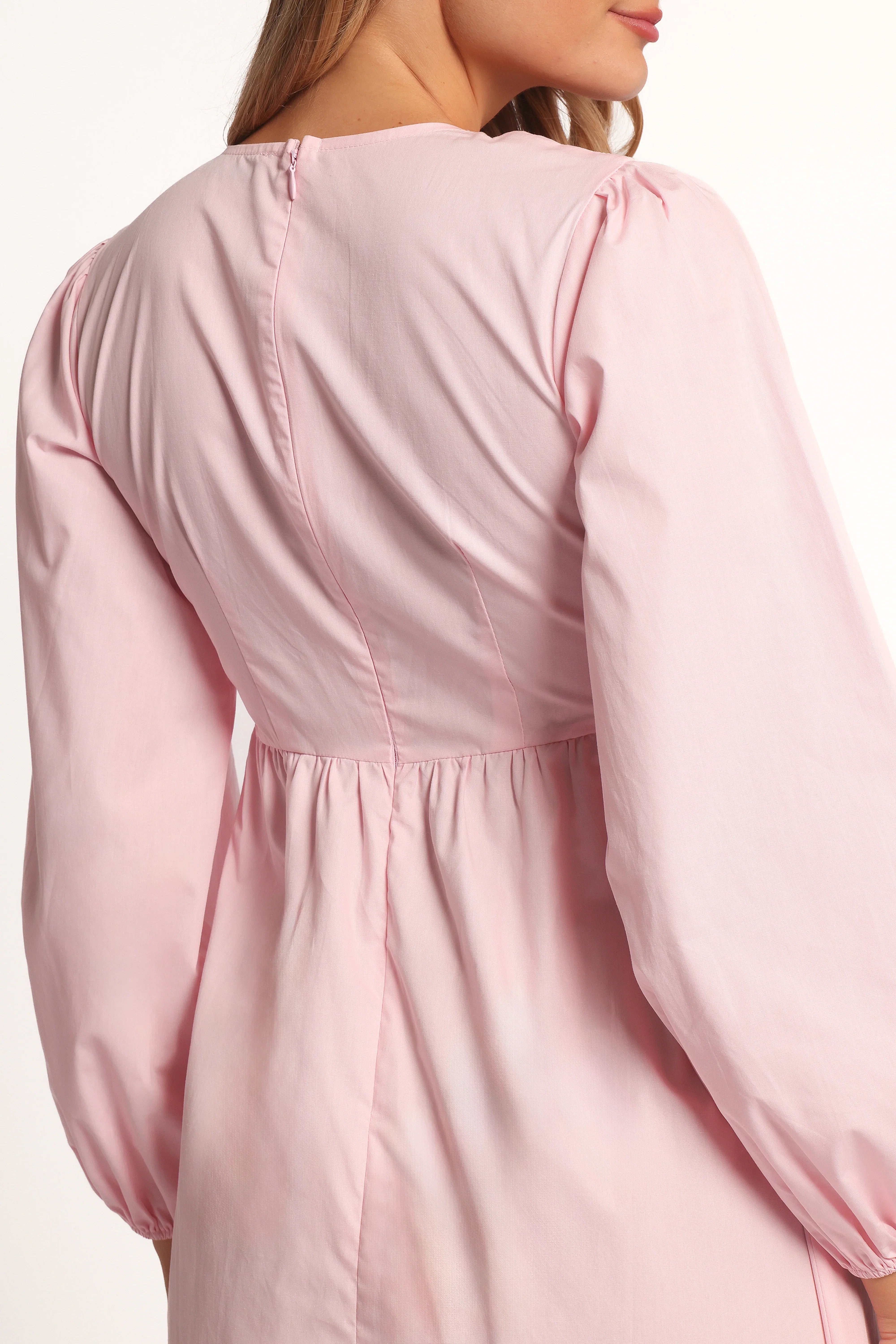 Ilyana Long Sleeve Maxi Dress Pink