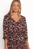 Kealan Dress Black Floral
