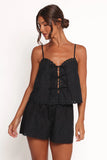 Morena Short Set Black