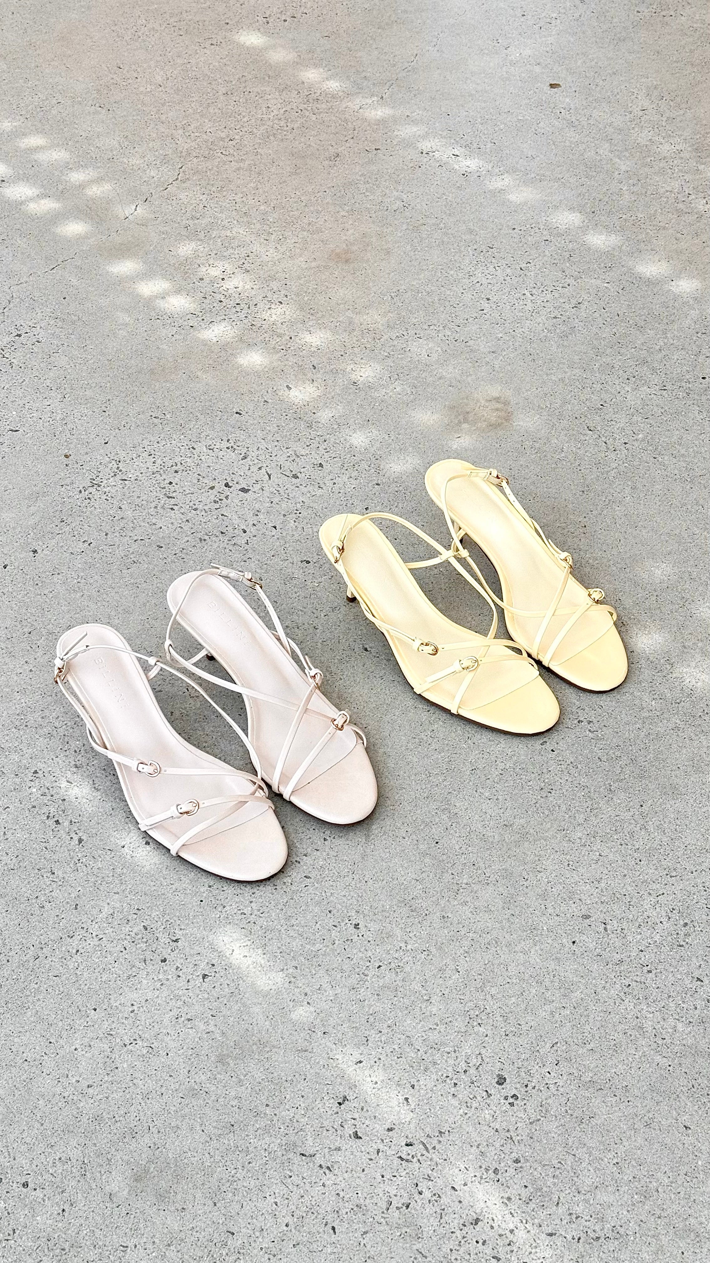 Flossie Heel Pearl Shine