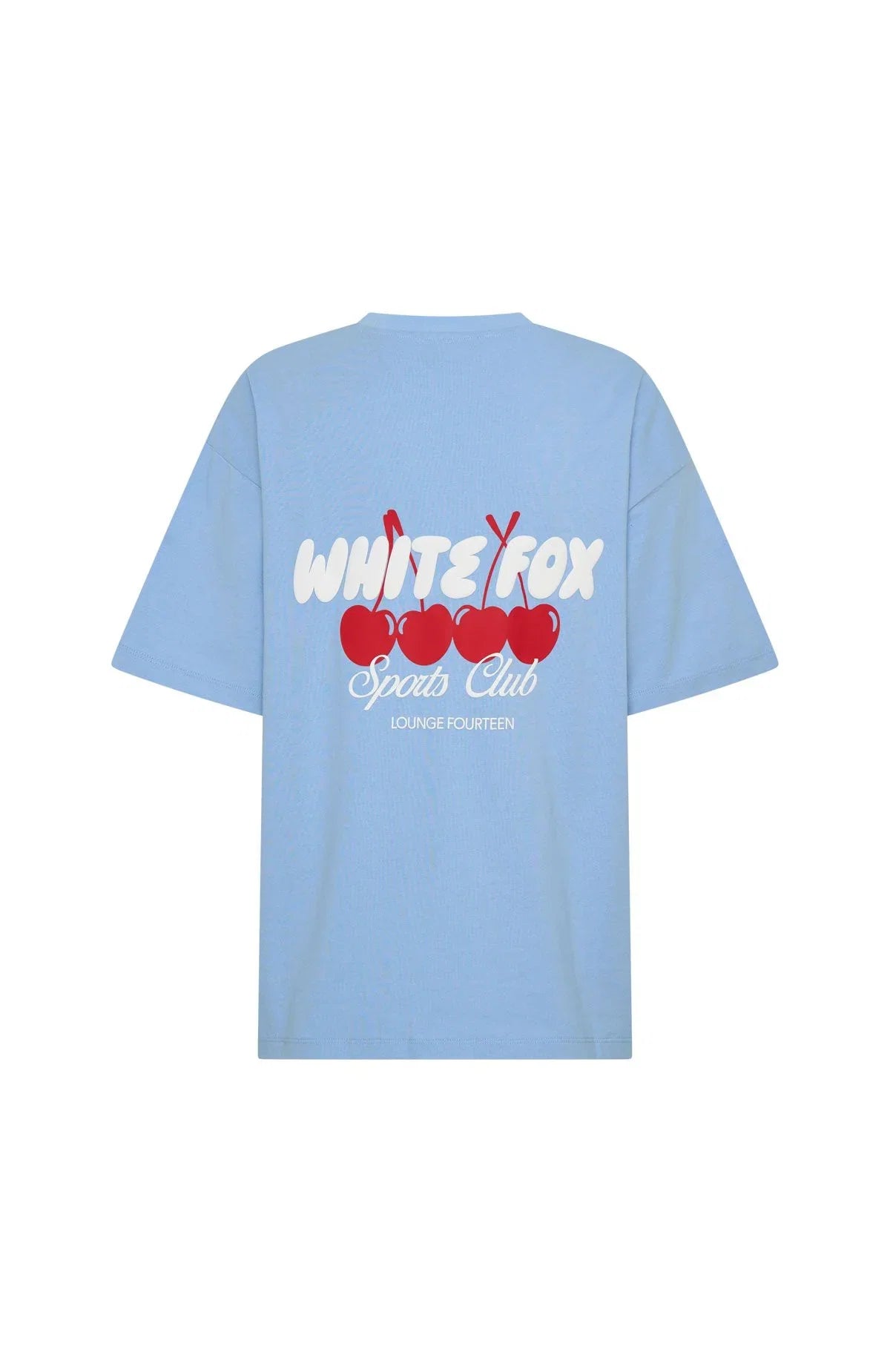 Club 14 Cassie Oversized Tee Blue