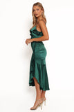 Birdie Wrap Dress Emerald Green