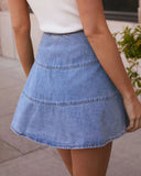 Julianna Denim Mini Skirt