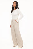 Dean Linen Pants Beige