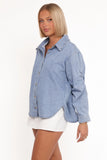 Antonella Denim Shirt Denim Blue