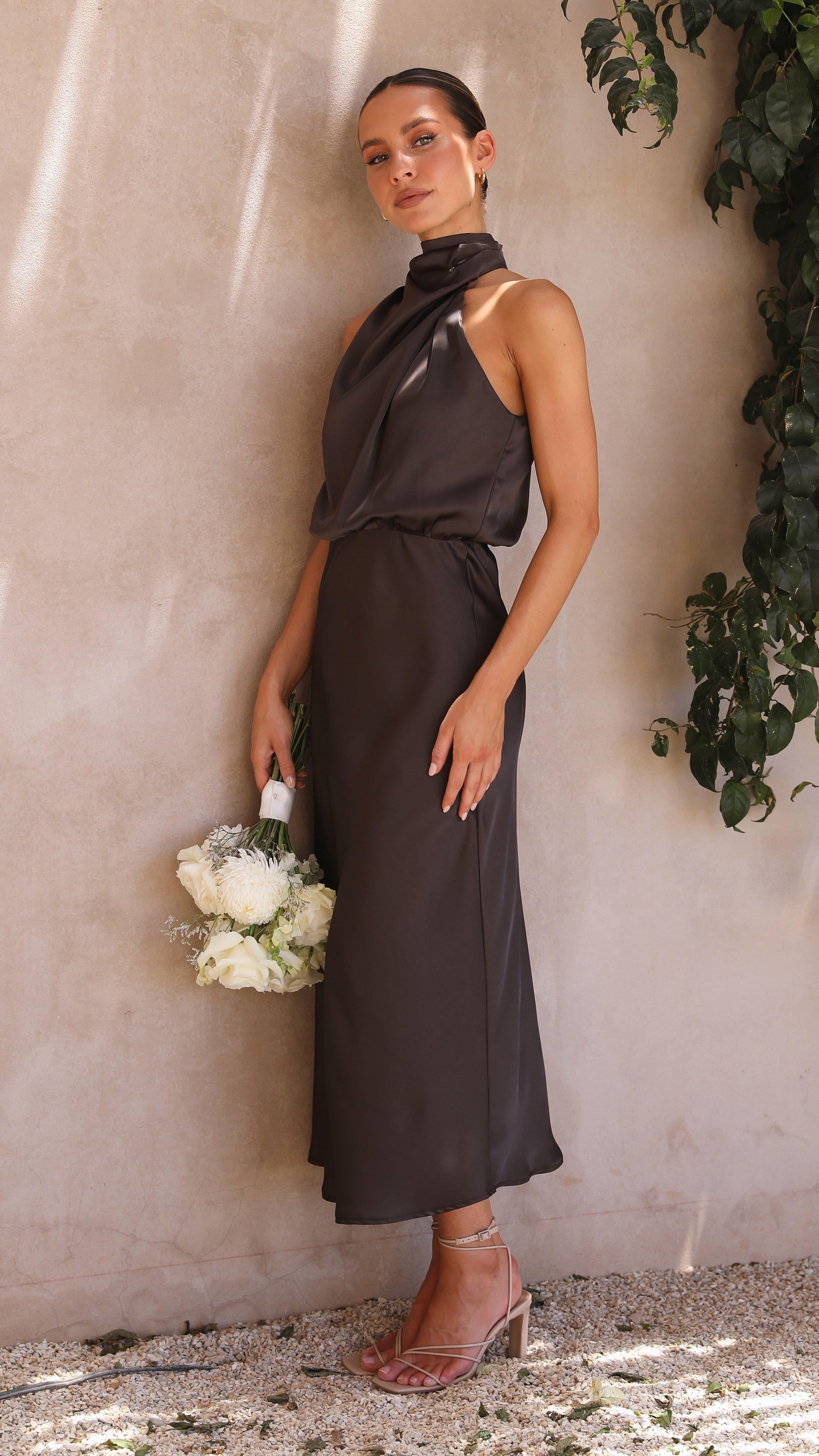 Esther Maxi Dress Espresso